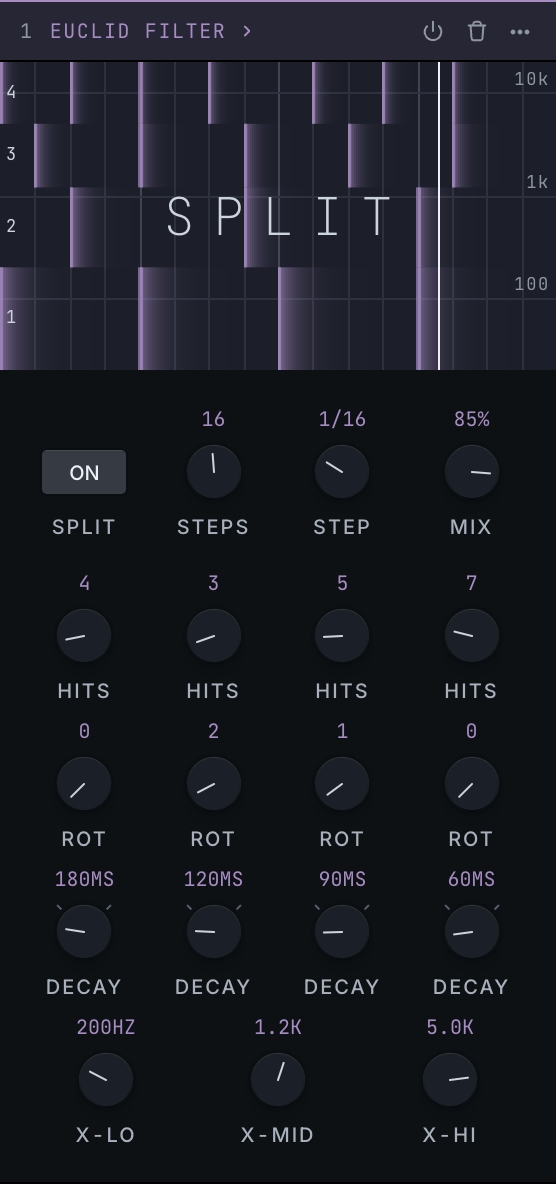 euclid filter in the app