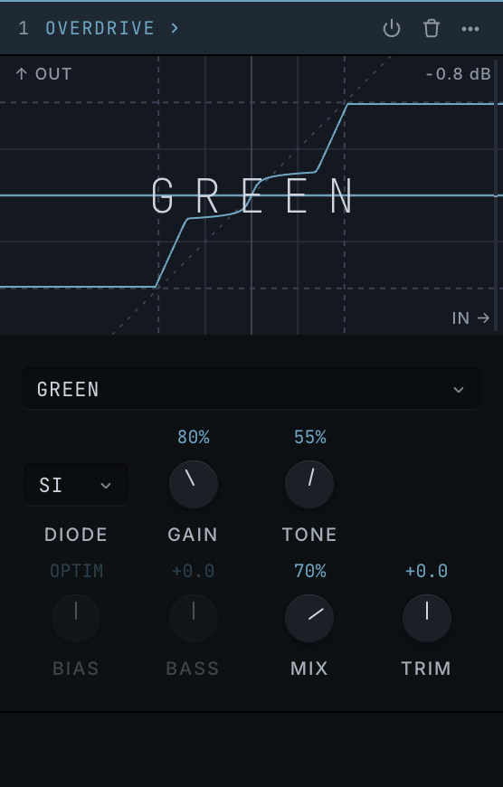 overdrive in the app