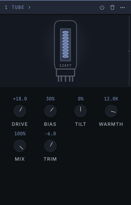 tube in the app